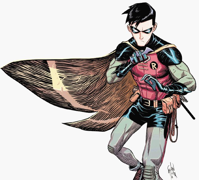 Robin: el eterno chico maravilla. Ilustración: Daniel Mora.