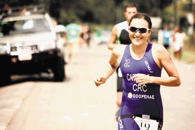 Ticos competirán en la Copa Mundial de Triatlón Cancún 2012. Alia Cardinale, campeona nacional de triatlón. AL DÍA.