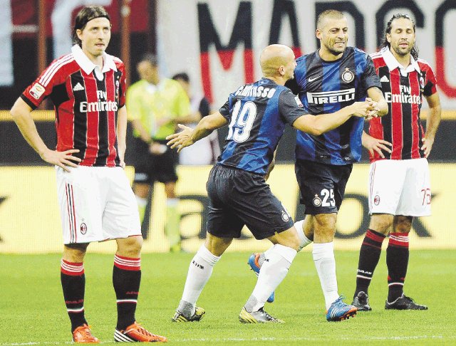  Inter dejó en coma al Milán Gol de Wálter Samuel