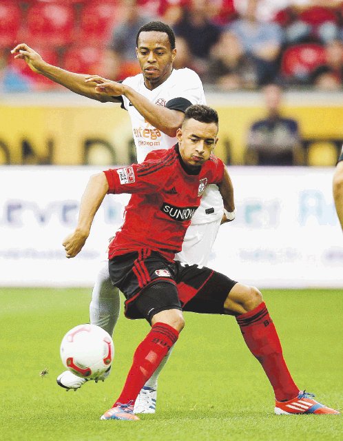 Bayern sigue dando pasos de gigante. Júnior jugó los 90 minuto en el empate del Mainz 2-2 ante el Bayer Leverkusen. Foto: EFE.