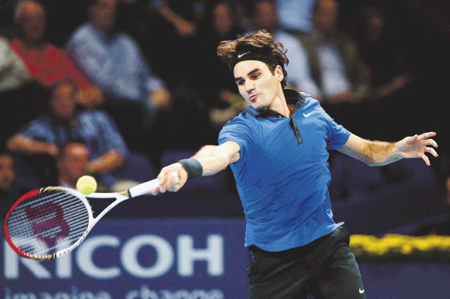 Del Potro-Federer en final en Basilea. Del Potro superó a Federer en la final del Abierto de Estados Unidos de 2009. Foto: AFP.