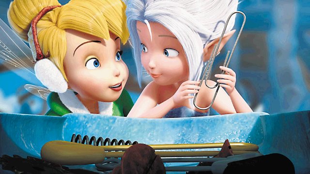Carteleras de cines. “Tinker Bell y el secreto de las hadas”, película animada.