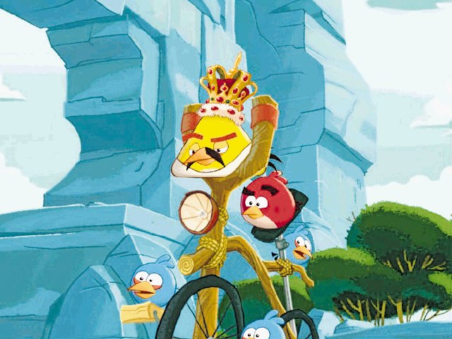  Freddie Mercury en los Angry Birds. El cantante cumpliría ayer 66 años.Internet.