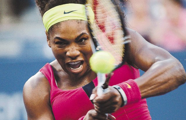 Serena es un huracán. Serena Williams está ganando sus partidos “casi que caminando”.AFP