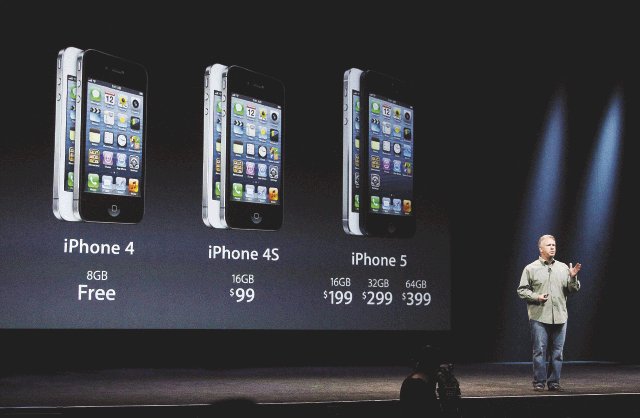  Llega el iPhone 5 Teléfono es más delgado y liviano